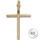 Croix pendentif Or - 001404