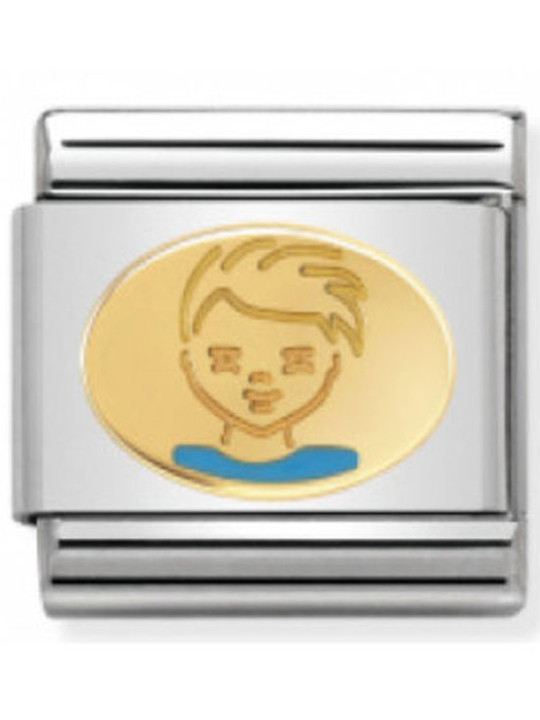 Maillon Nomination classic petit garçon en Or