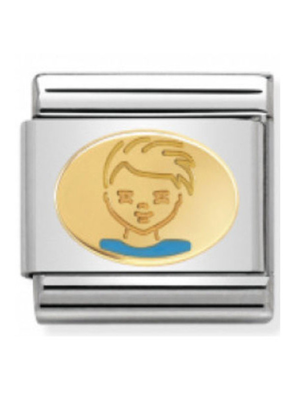 Maillon Nomination classic petit garçon en Or