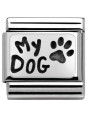 Maillon Nomination classic Argent My Dog