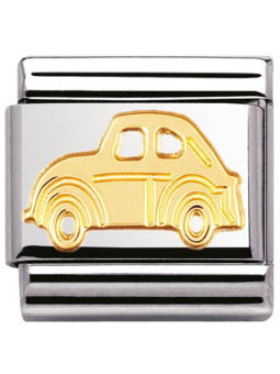 Maillon Nomination classic voiture en Or