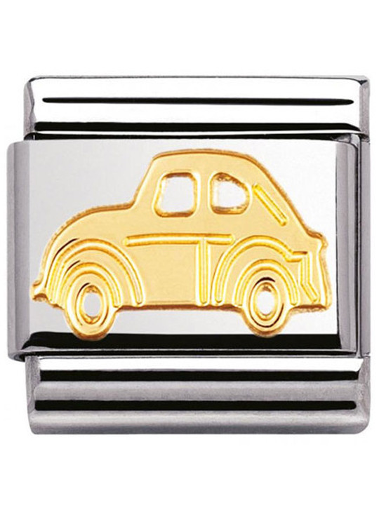 Maillon Nomination classic voiture en Or
