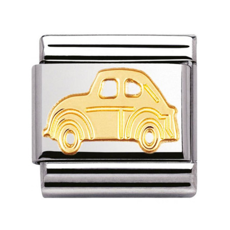 Maillon Nomination classic voiture en Or