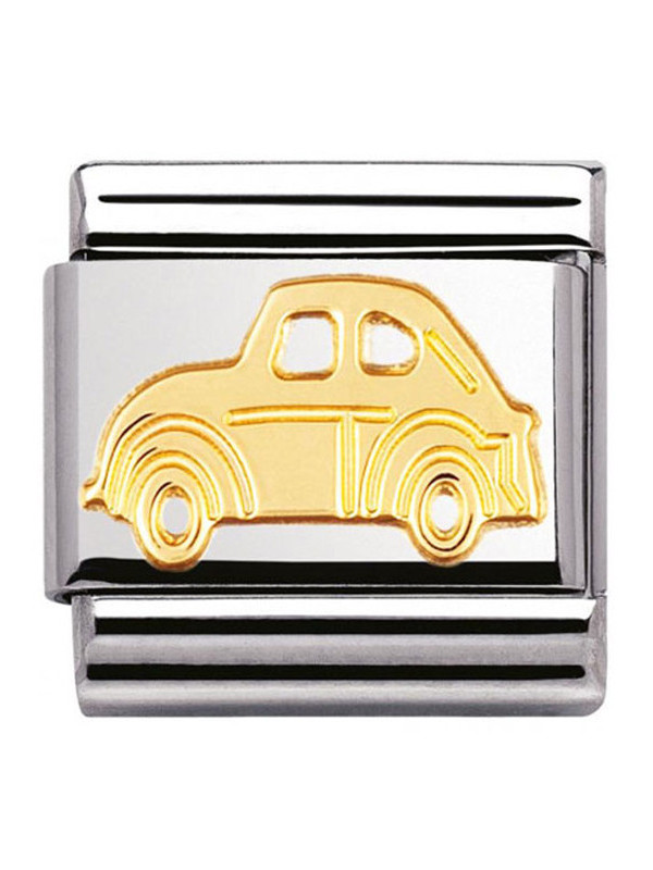 Maillon Nomination classic voiture en Or
