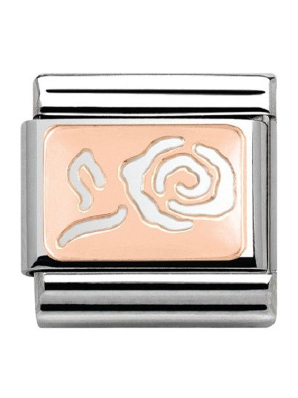 Maillon Nomination classic rose Or rose