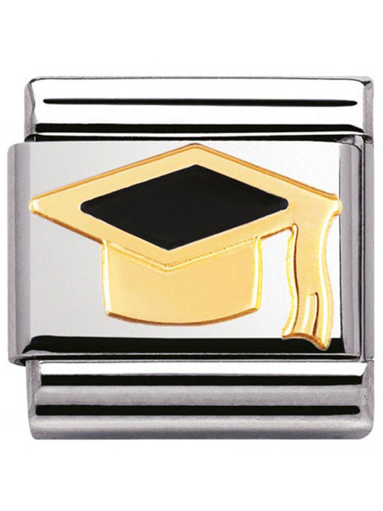 Maillon Nomination classic chapeau diplôme