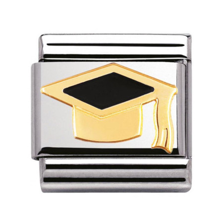 Maillon Nomination classic chapeau diplôme