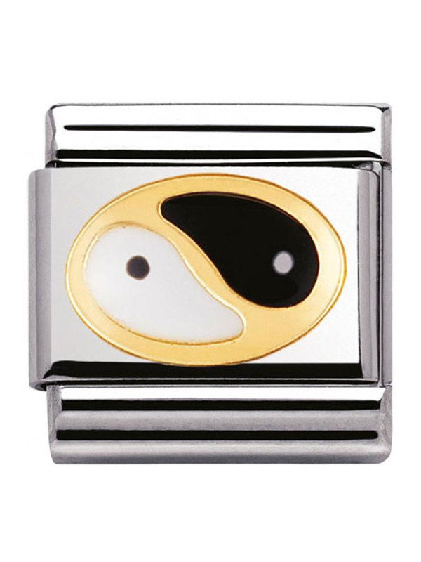 Maillon Nomination classic yin et yang
