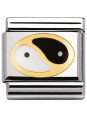 Maillon Nomination classic yin et yang