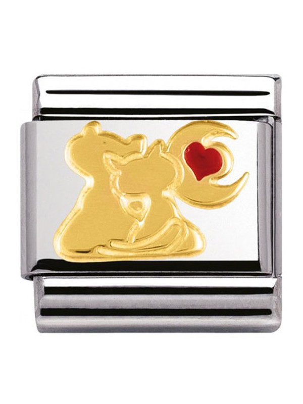 Maillon Nomination classic chats sous la lune