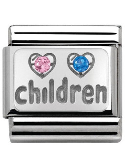 Maillon Nomination classic Argent garçon/fille