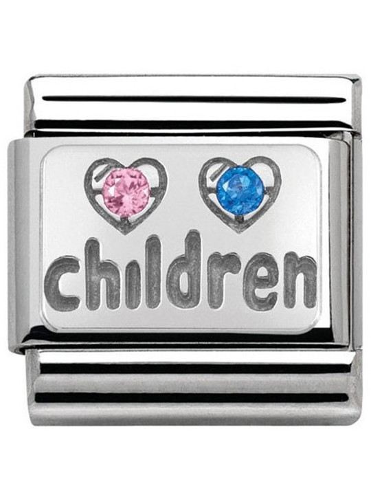 Maillon Nomination classic Argent garçon/fille
