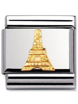 Maillon Nomination classic tour eiffel en relief