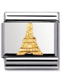 Maillon Nomination classic tour eiffel en relief