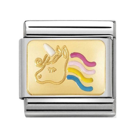 Maillon Nomination classic licorne en Or