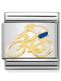 Maillon Nomination classic cycliste maillot blanc