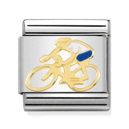 Maillon Nomination classic cycliste maillot blanc