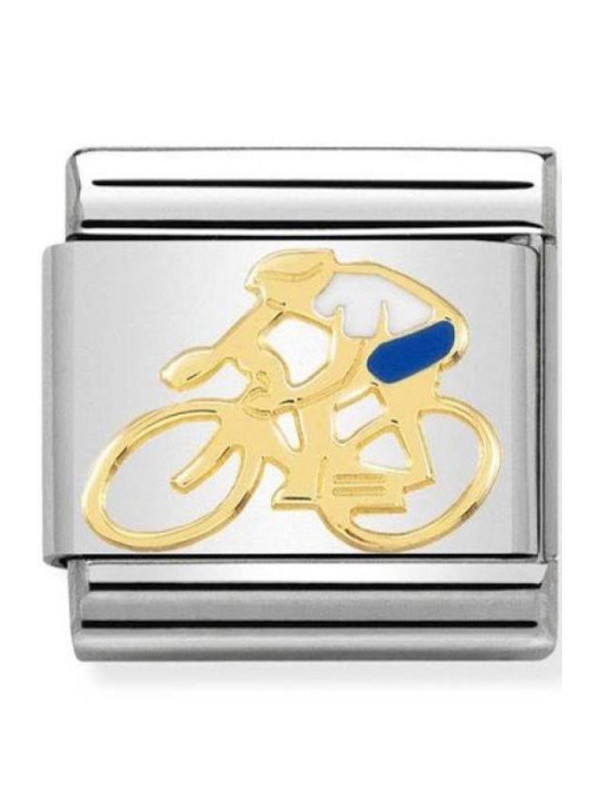 Maillon Nomination classic cycliste maillot blanc