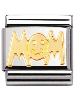 Maillon Nomination classic mom en Or