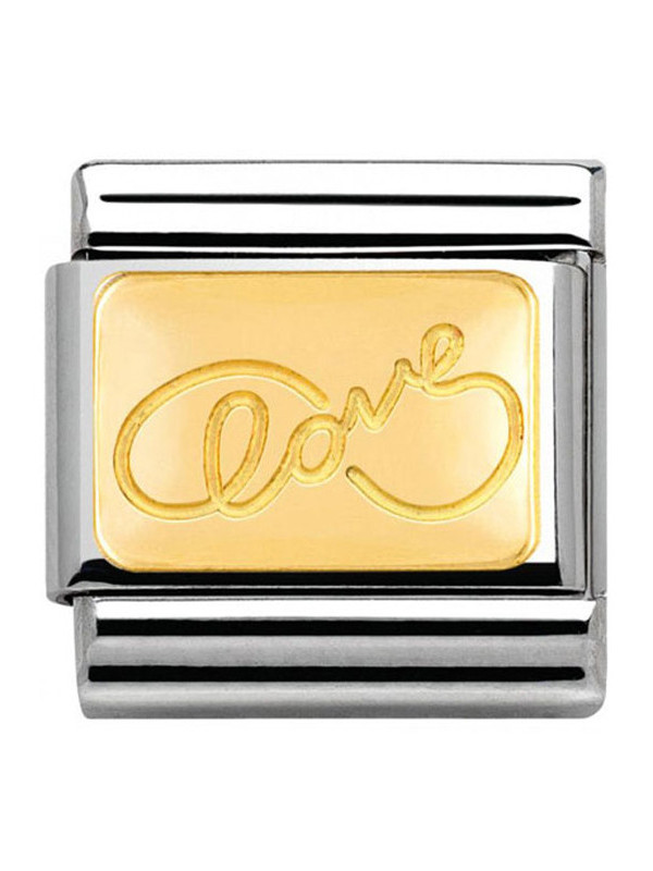 Maillon Nomination classic love gravé