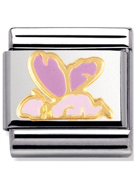 Maillon Nomination classic bébé rose