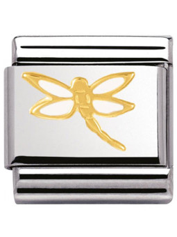 Maillon Nomination classic avec libellule