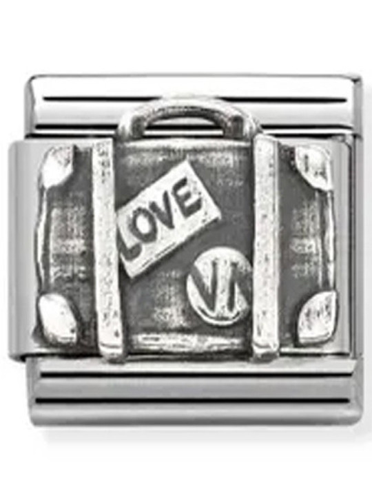 Maillon Nomination classic voiture en Argent