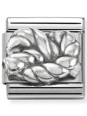 Maillon Nomination classic symbole de l'infini en Argent
