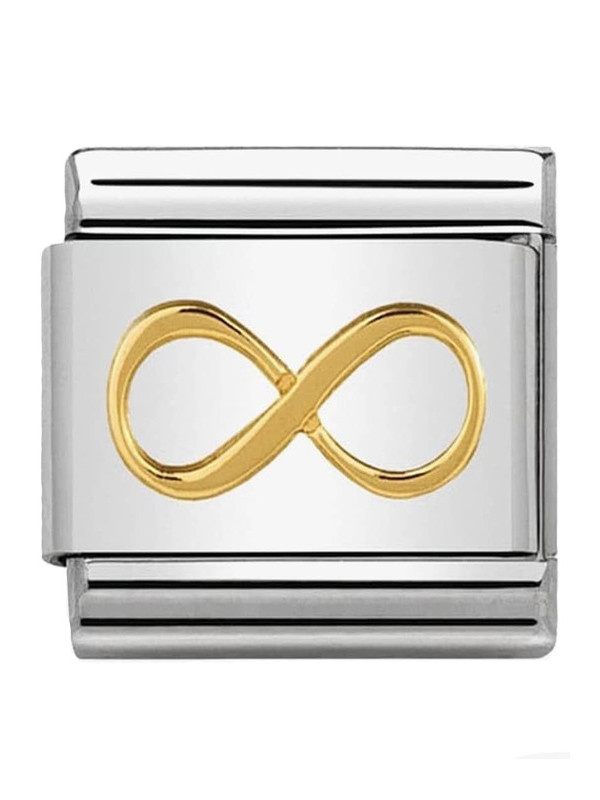 Maillon Nomination classic symbole infini en Or