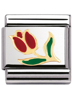 Maillon Nomination classic tulipe