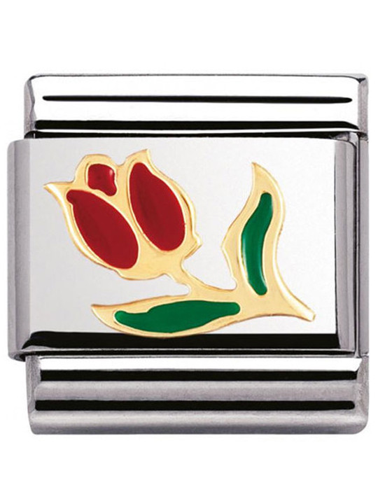 Maillon Nomination classic tulipe
