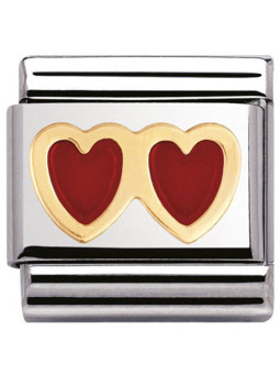 Mailllon Nomination classic duo de coeurs