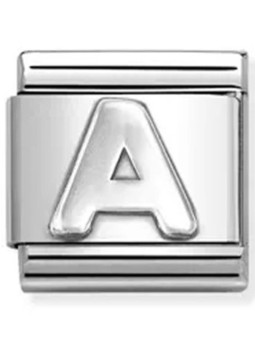 Nomination classic lettre A Argent