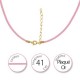 Cordons rose - 001425