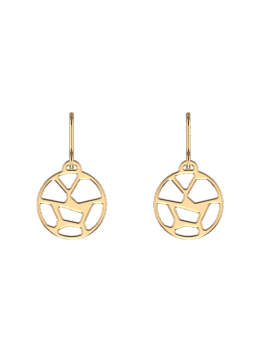 Boucles d'oreilles Girafe Dorées Les Georgettes | UB Bijoux