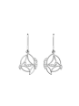 Boucles d'oreilles Arbre de Vie couleur Argent Les Georgettes | UB Bijoux