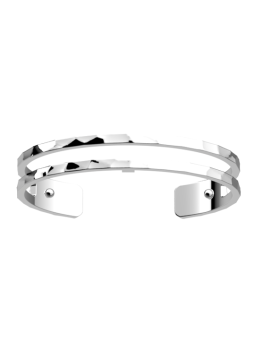 Bracelet Pure Martelé couleur Argent Les Georgettes | UB Bijoux