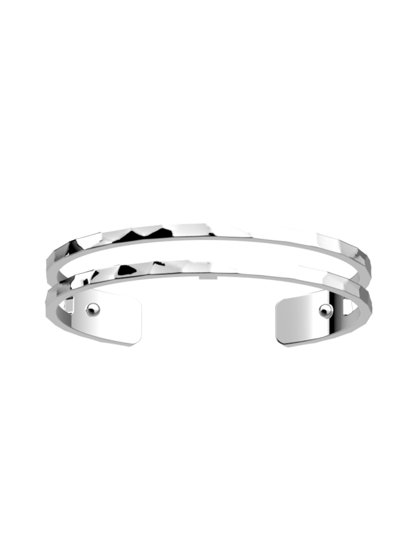 Bracelet Pure Martelé couleur Argent Les Georgettes | UB Bijoux