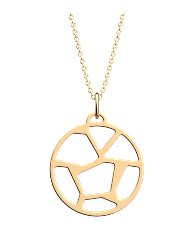 Collier Girafe Doré Les Georgettes | UB Bijoux