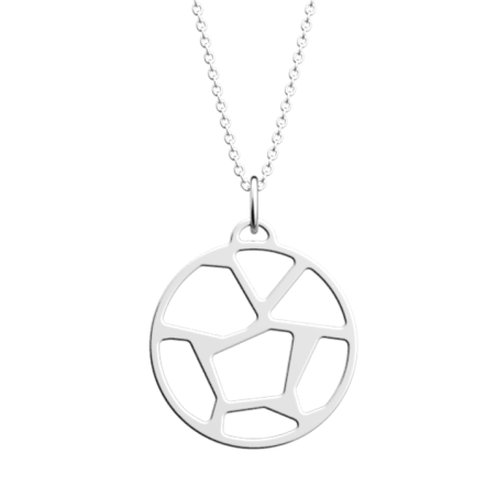 Collier Girafe couleur Argent Les Georgettes | UB Bijoux