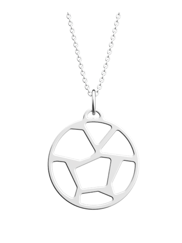 Collier Girafe couleur Argent Les Georgettes | UB Bijoux