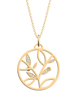 Collier Arbre de Vie Doré Les Georgettes | UB Bijoux