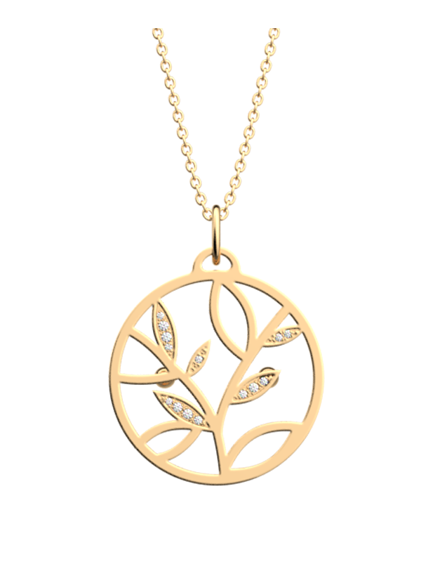 Collier Arbre de Vie Doré Les Georgettes | UB Bijoux
