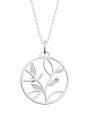 Collier Arbre de Vie couleur Argent Les Georgettes | UB Bijoux