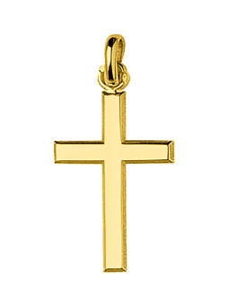 Pendentif Croix Or Jaune | UB Bijoux