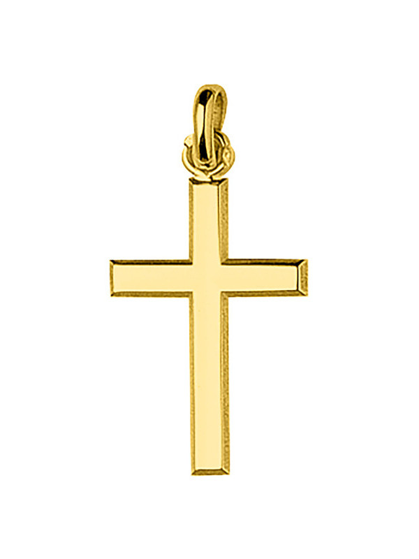 Pendentif Croix Or Jaune | UB Bijoux