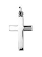Pendentif Croix en Argent Bombé | UB Bijoux