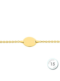 Gourmette Enfant Plaqué Or Ronde | UB Bijoux