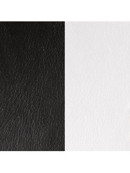 Cuir Les Georgettes Noir / Blanc | UB Bijoux