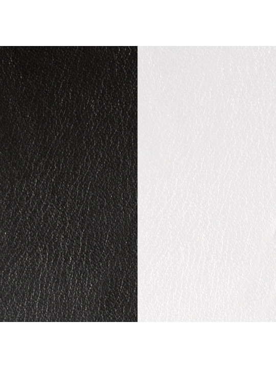 Cuir Les Georgettes Noir / Blanc | UB Bijoux